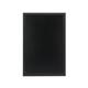 Securit Woody Chalkboard with Chalk Marker and Mounting Kit 400x15x600mm Black WBW-BL-40-60
