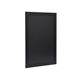 Securit Woody Chalkboard with White Chalk Marker and Mounting Kit 300xx10x400mm Black WBW-BL-30-40
