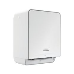 Kimberly Clark ICON Automatic Rolled Hand Towel Dispenser White and Faceplate White Mosaic 53940