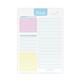 Silvine Luxpad Things To Do Desk Pad 60 Pages A5 223