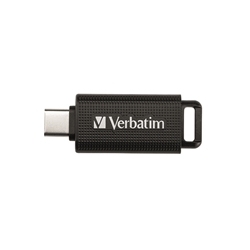 Verbatim Store n Go USB-C 3.2 Gen 1 Flash Drive 128GB ABS Black 49459