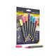 Securit Liquid Chalk Marker 1-2mm Nib Assorted (Pack of 7) BL-SMA100-V7-AS