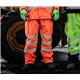 Beeswift Deltic Hi Vis Over Trousers Orange 5XL BSDTOR5xL
