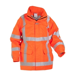 Hydrowear Markelo Multi SNS Flame Retardant Waterproof Parka Orange 2XL HYD073000OR2XL