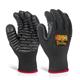Beeswift Glovezilla Anti-Vibration Gloves 1Pr Black XL BS054XL