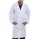 Beeswift Click Polycotton Warehouse Coat White Size 48 PCWCW48