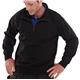 Beeswift Quarter Zip Sweatshirt Black 2XL CLQZSSBL2XL