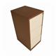 Bisley 3 Drawers Filing Cabinet Lockable 470x622x1016mm Coffee/Cream BS3EC/C