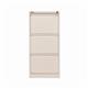 Bisley 3 Drawers Filing Cabinet Lockable 470x622x1016mm Chalk BS3E/CHK