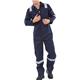 Beeswift Burgan Boilersuit Fire Retardant Anti-Static Navy Blue 36 CFRASBBSN36