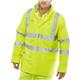 Beeswift MicroflexFire Retardant Anti-Static Padded Jacket Saturn Yellow 4XL CFRLR3456SY4XL