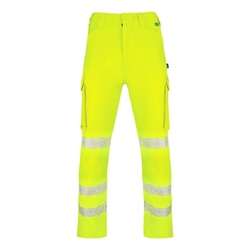 Beeswift Envirowear High Visibility Trousers Saturn Yellow 40T EWCTRSY40T