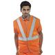 Beeswift Railspec Vest Polyester Orange 3XL RSV02P3XL