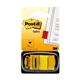 Post-it Index Flags Repositionable 25x43mm 12x50 Tabs Yellow (Pack 600) 7100102671