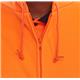 Beeswift Zip Up Hooded High Visibility Sweatshirt Orange 2XL BSHSSENOR2XL