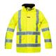 Hydrowear Italie High Visibility Parka with Glow in the Dark GIS Tape Saturn Yellow L HYD131001SYL