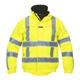 Hydrowear India Hi Vis Pilot Jacket with Glow in the Dark GIS Tape Saturn Yellow S HYD131005SYS