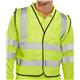 Beeswift High Visibility Short Length Waistcoat App G Saturn Yellow 2XL WCENGSH2XL