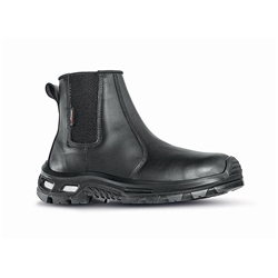 U.Power Grampian Mid Cut Safety S3 Aluminium Toe Cap Leather Upper Boot 1Pr Black 13 UPRL1055413