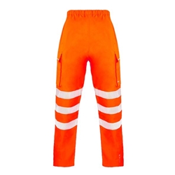 Beeswift Deltic Hi Vis Over Trousers Orange 4XL BSDTOR4XL