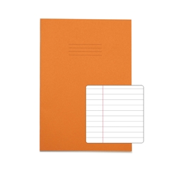 RHINO A4 Exercise Book 80 Page, Orange, F8M
