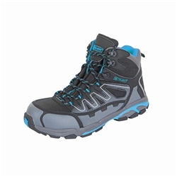 Beeswift Hiker S3 Safety Boots 1 Pair Composite Black & Blue 6 CF35B06