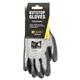 Beeswift Kutstop Polyurethane Gloves 1Pr Black Large BS052L
