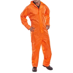 Beeswift Nylon B-Dri Coverall Orange 4XL NBDCOR4XL