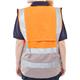 Beeswift High Visibility Two Tone Executive Waistcoat Orange/Grey 3XL HVWCTTORGY3XL