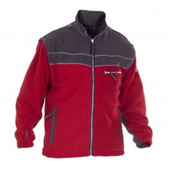 Hydrowear Kiel Fleece Red & Grey L HYD2602FLREGYL