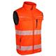 Beeswift Deltic High Visibility Softshell Bodywarmer Orange M BSD31ORM