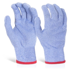 Beeswift Glovezilla Cut Resistant Food Safe Gloves 1Pr Blue 2XL GZ10B2XL
