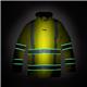 Hydrowear Italie High Visibility Parka with Glow in the Dark GIS Tape Saturn Yellow S HYD131001SYS