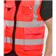 Beeswift Executive High Visibility Waistcoat Red L WCENGEXECREL