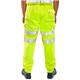 Beeswift High Visibility Fleece Jogging Bottoms Saturn Yellow 3XL BSJBSY3XL