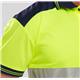 Beeswift Two Tone High Visibility Short Sleeve Polo Shirt Saturn Yellow/Navy Blue 4XL CPKSTTENSY4XL