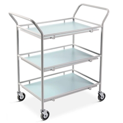 Trolley - General Purpose - 3 Shelves - Small - Laminate