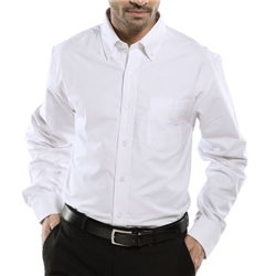 Beeswift Oxford Shirt Long Sleeve White 15.5