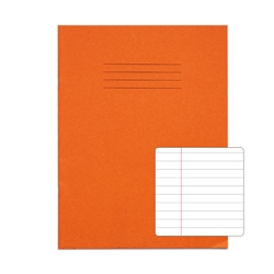 RHINO 9 x 7 Exercise Book 80 Page, Orange, F8M