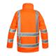 Hydrowear Italie High Visibility Parka with Glow in the Dark GIS Tape Orange XL HYD131001ORXL