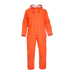 Hydrowear Salesbury Hydrosoft Waterproof Coverall Orange M HYD018500ORM
