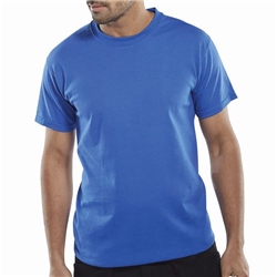 Beeswift Click Heavyweight Cotton T-shirt Royal Blue S CLCTSHWRS