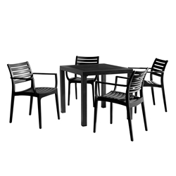 Artemis Dining Set - Black