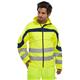 Beeswift Eton High Visibility Soft Shell Jacket Saturn Yellow/Navy Blue 2XL ET40SY2XL