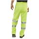 Beeswift Polycotton High Visibility Trousers Saturn Yellow 42S PCTENSY42S