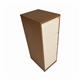 Bisley 4 Drawer Filing Cabinet Lockable 470x622x1321mm Coffee/Cream BS4EC/C