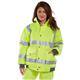 Beeswift Super High Visibility Bomber Jacket Saturn Yellow 2XL BD75SY2XL