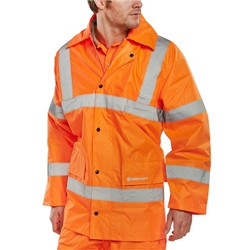 Beeswift High Visibility EN471 Lightweight Jacket Orange 3XL TJ8OR3XL