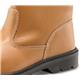 Beeswift Lined Steel Toe Leather Upper Rigger Boots 1Pr Tan 10 RBLS10