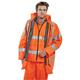 Beeswift 4 In 1 High Visibility Jacket and Bodywarmer Orange 2XL TJFSOR2XL